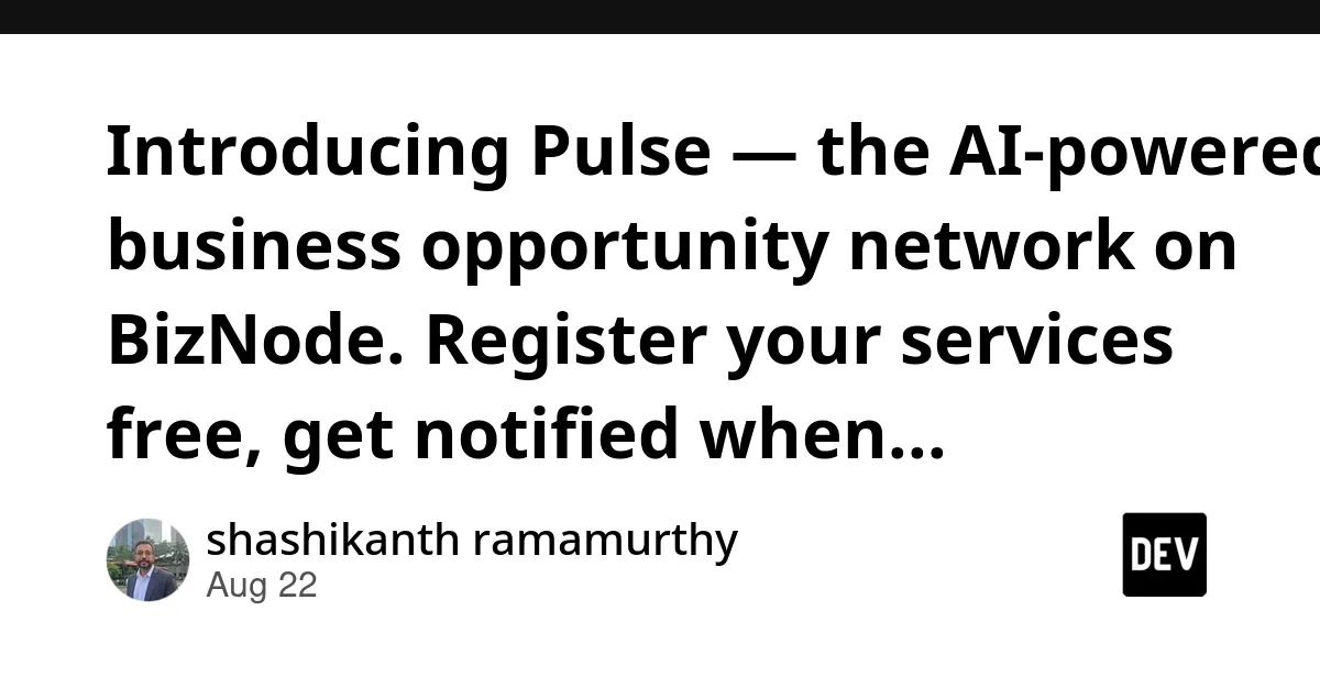 利用Pulse AI业务机会网络获取精准商机