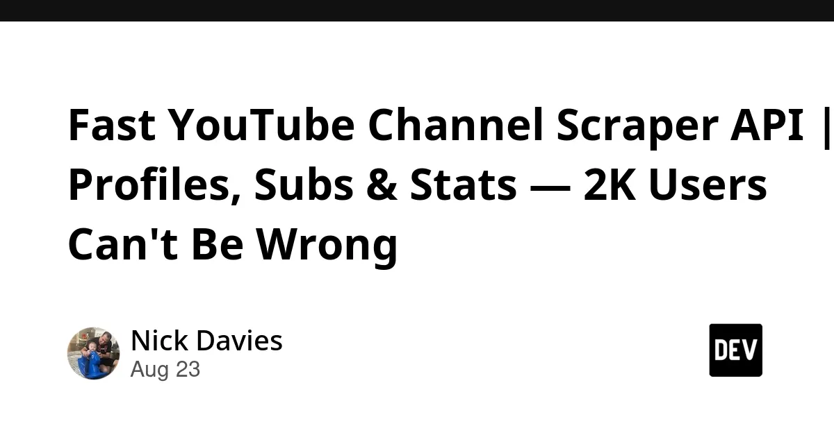 利用YouTube数据抓取进行潜在客户开发与AI训练